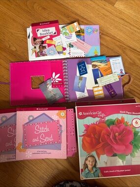 American Girl Crafts Kit Bundle - Pink & Purple